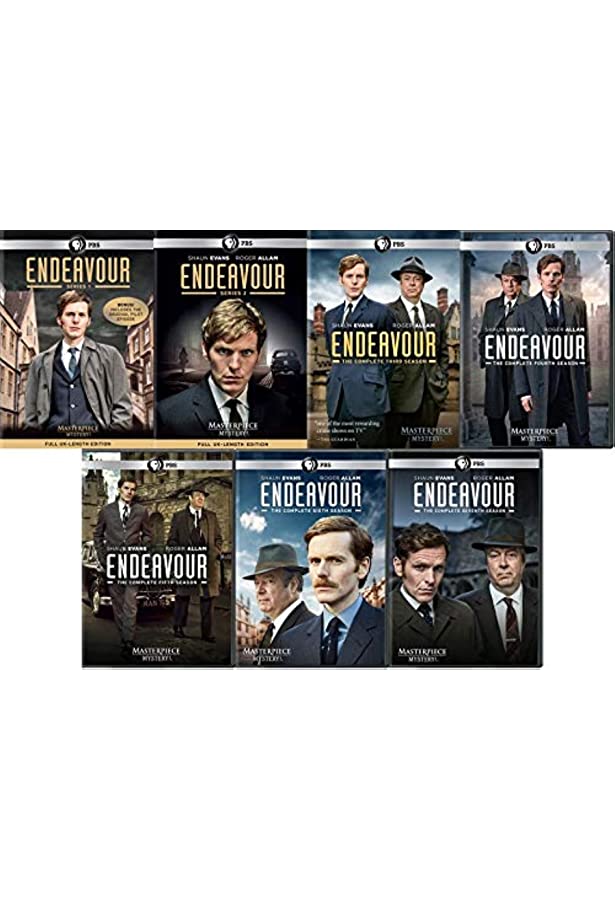 Masterpiece Mystery! Endeavour Complete Series Seasons 1-8 (DVD) -English only