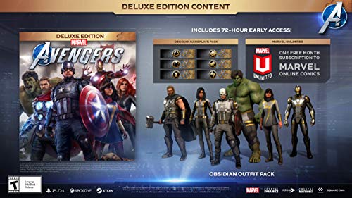 Marvel's Avengers Deluxe Edition Playstation 4
