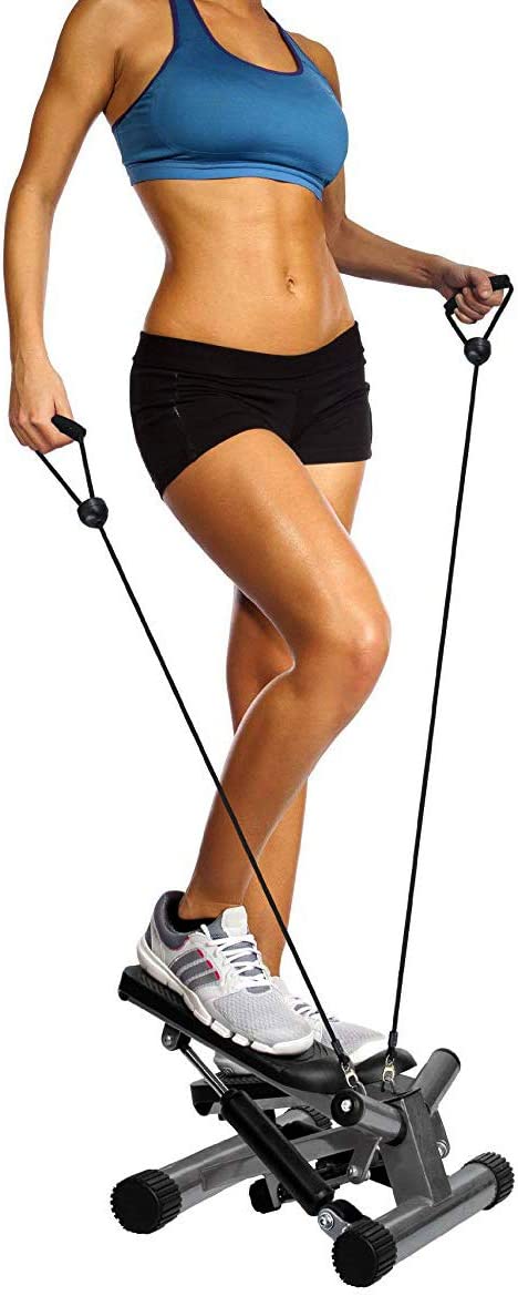 BalanceFrom Adjustable Stepper Stepping Machine with Resistance Bands
