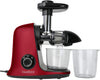 WEST BEND Cold Press Masticating Juicer Extractor 150-Watts, Red