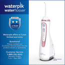 Waterpik Cordless Advanced Water Flosser, Rose Gold