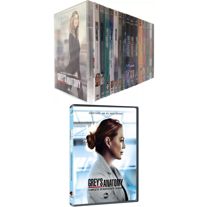 Grey's Anatomy The Complete Series Seasons 1-17 DVD Set - ONLY ENGLISH