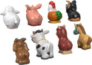 Fisher-Price Little People Farm Animal Friends, Figure 8-Pack
