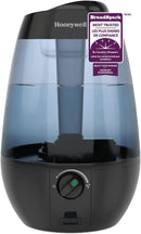 Honeywell HUL535BC Ultrasonic Cool Mist Humidifier, Black, with Variable Output Control, Auto Shut-off, Ultra Quiet Operation, Directional Mist Outlet, Cool Visible Mist Visit the Honeywell Store
