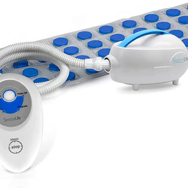 SereneLife Electric Bathtub Bubble Massage Mat - Waterproof Tub Massaging  Spa, Full Body Bubbling Bath Thermal Massager Machine w/Heat with Motorized