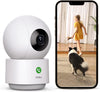 aosu 2K QHD Indoor Baby Monitor Supports One-Touch Calling, 360° Pan-Tilt Scenes Presetting, Home Camera Surveillance Interieur with Motion Tracking, Compatible with Alexa, 5G & 2.4G WiFi
