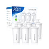 AQUA CREST Replacement for Brita Water Filter, Pitchers and Dispensers, Classic OB03, Mavea 107007, and More, NSF Certified Pitcher Water Filter