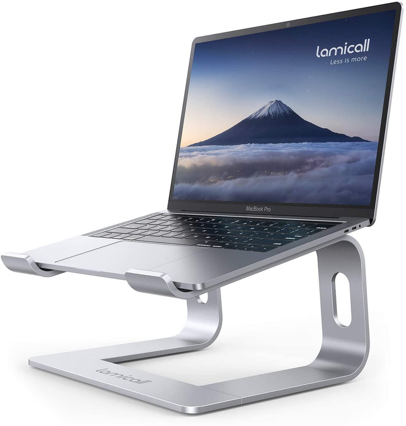 Nulaxy Laptop Stand, Detachable Ergonomic Laptop Mount Computer Stand for  Desk, Aluminum Laptop Riser Notebook Stand Compatible with MacBook, Dell