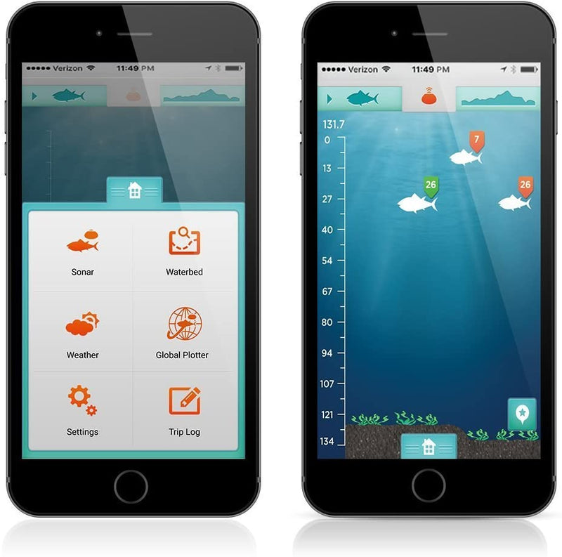 ReelSonar Wireless Bluetooth Smart Fish Finder