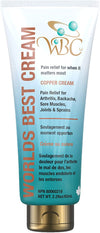 Worlds Best Cream Natural Arthritis Pain Relief Cream using the Power of Copper (65 ml)