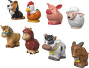 Fisher-Price Little People Farm Animal Friends, Figure 8-Pack