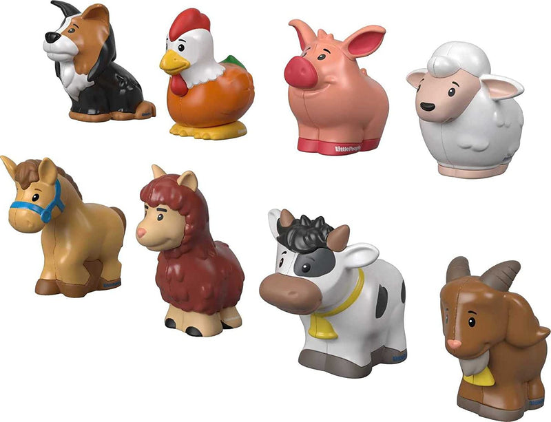 Fisher-Price Little People Farm Animal Friends, Figure 8-Pack