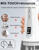 MySmile Cordless Water Flosser for Teeth Cleaner, 350ml Dental Plaque Remover Tool with 5 Modes  (White)