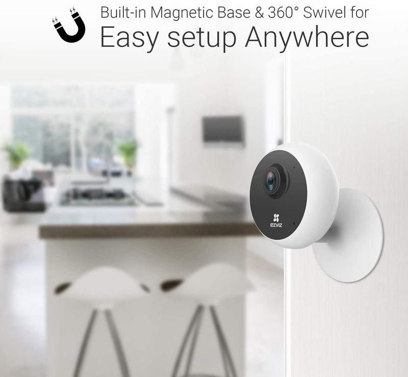 EZVIZ Indoor Security Camera 1080P WiFi Baby Monitor, Smart Motion Detection, Two-Way Audio