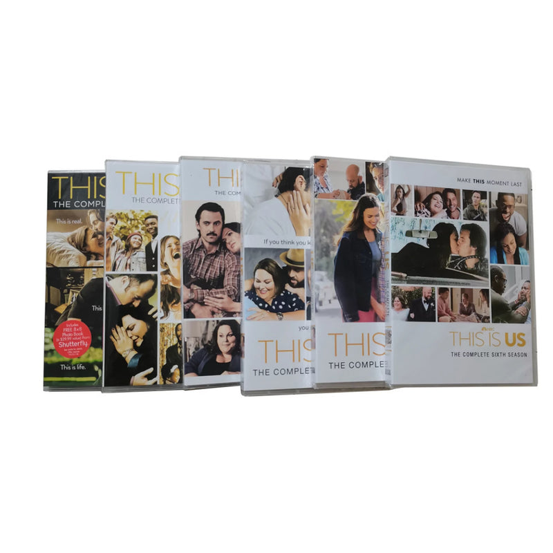 This is Us Complete Series 1-6 (DVD)-English only