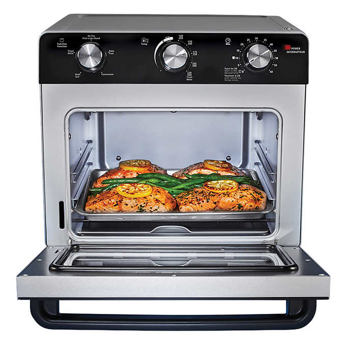 Oster Countertop Oven with Air Fryer, Black