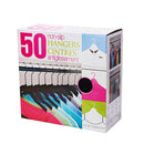 Non-Slip Clothes Hangers – Pack of 50