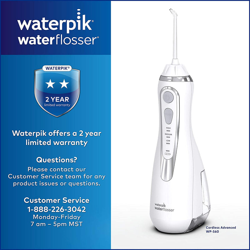 Cordless Advanced Water Flosser, Pearly White