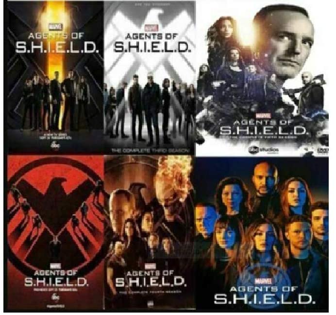 AGENTS OF SHIELD COMPLETE SERIES 1-6 Season (DVD)-English only