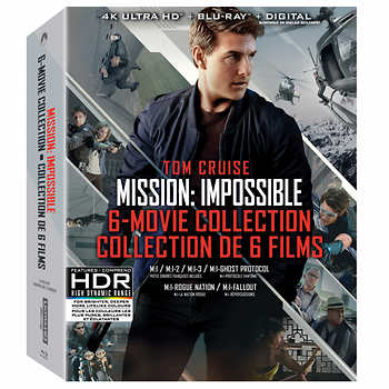 Mission Impossible 6 Movie Collection 4K-ULTRA HD + BLU-RAY + DIGITAL