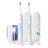 Philips Sonicare Optimal Clean Rechargeable Electric Toothbrush, 2-pack