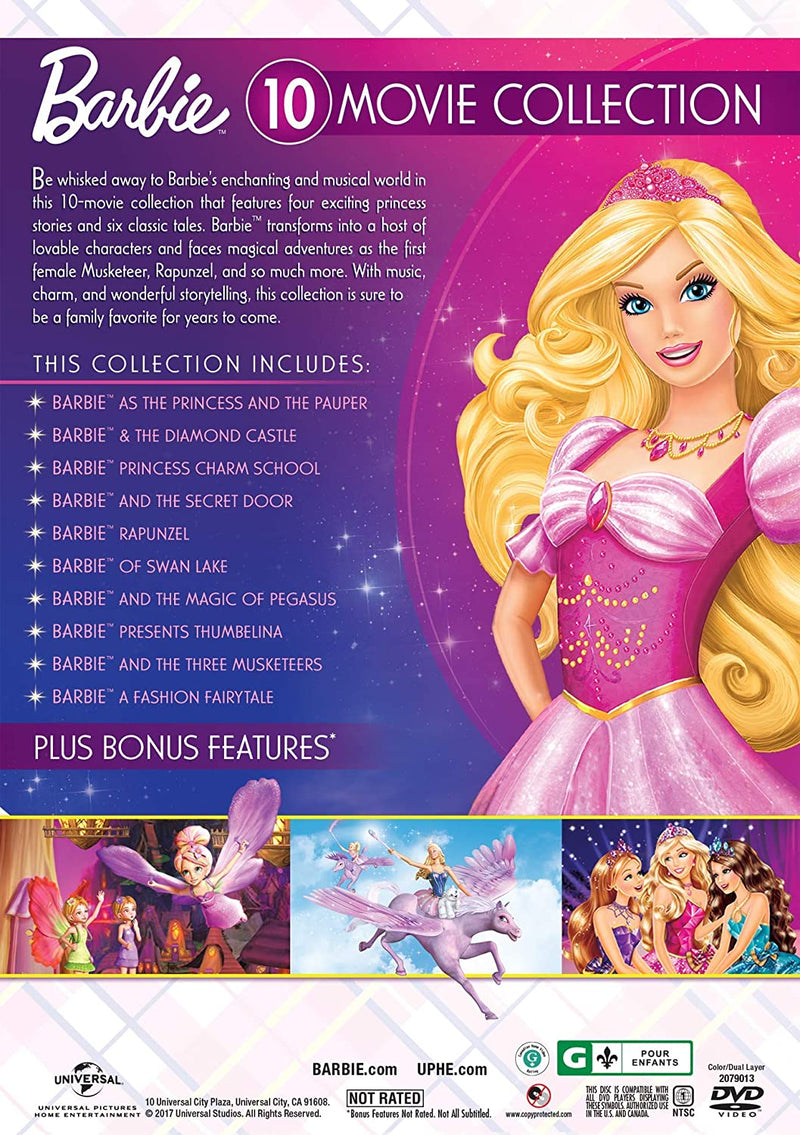 Barbie: 10-Movie Classic Princess Collection