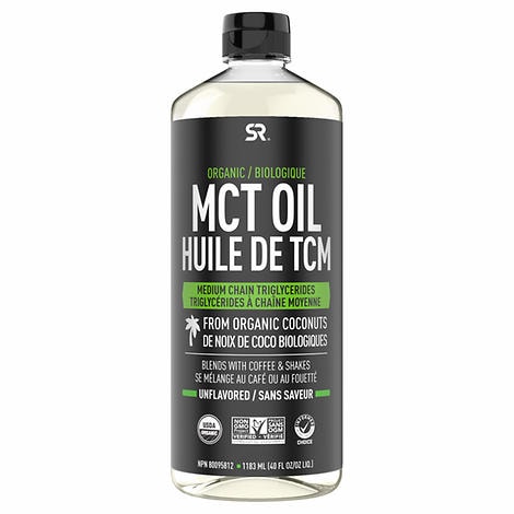 Sports Research Organic MCT Oil, 1.18L