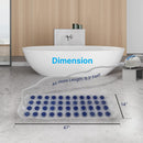 SereneLife Electric Bathtub Bubble Massage Mat