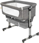 3 in 1 Travel Baby Crib Baby Bed with Breathable Net Bedside Crib Bedside Sleeper Bassinets