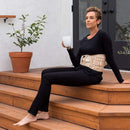 DR-HO'S 2-in-1 Decompression Belt For Lower Back Pain Relief and Lumbar Support  Size (42"-55")