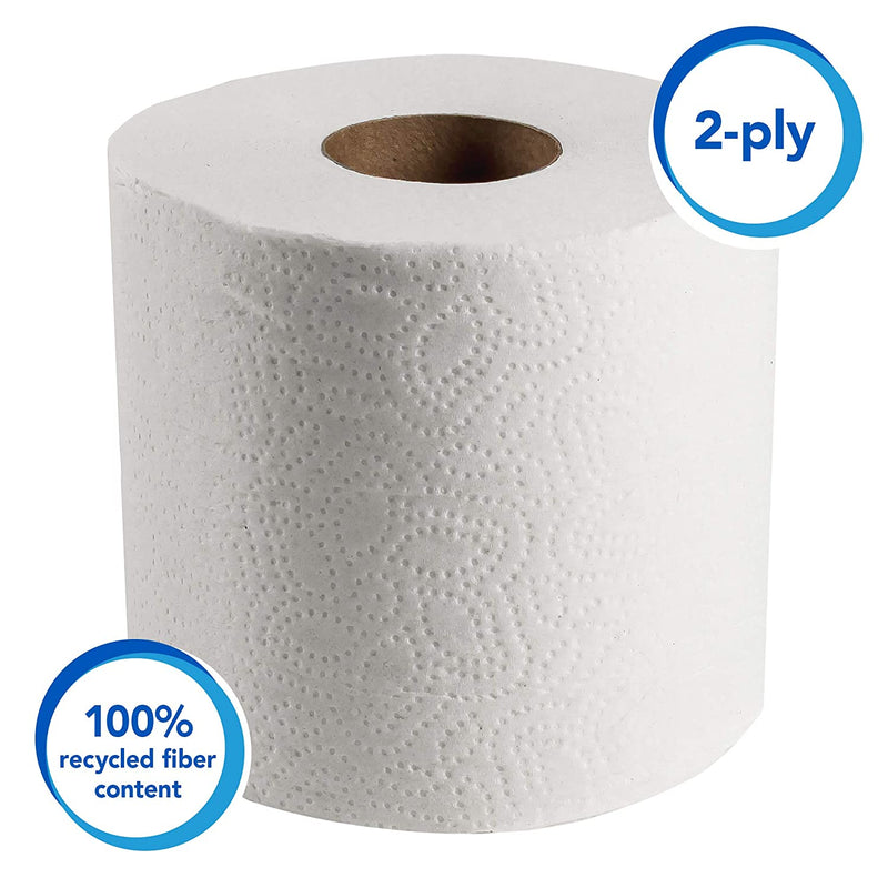 Kimberly-Clark Professional 13217 Silk n Soft Toilet Paper-Bamboo,White