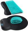 Everlasting Comfort Mouse Pad with Wrist Support  Includes Keyboard Wrist Rest