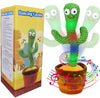 Kids Toys Talking Dancing Cactus Toy Plush Interactive Toys for Toddler