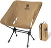 OneTigris Camping Backpacking Chair, 330 lbs Capacity  (Brown)