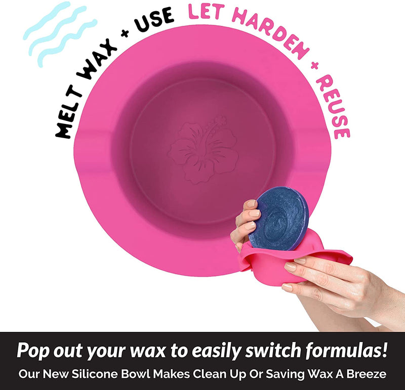 Waxing Kit Wax Warmer Hair Removal with Hard Wax Beans