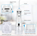 H2ofloss Cordless Water Dental Flosser, Portable Oral Irrigator for Teeth, Braces, Rechargeable & IPX7 Waterproof Teeth Cleaner for Home Travel