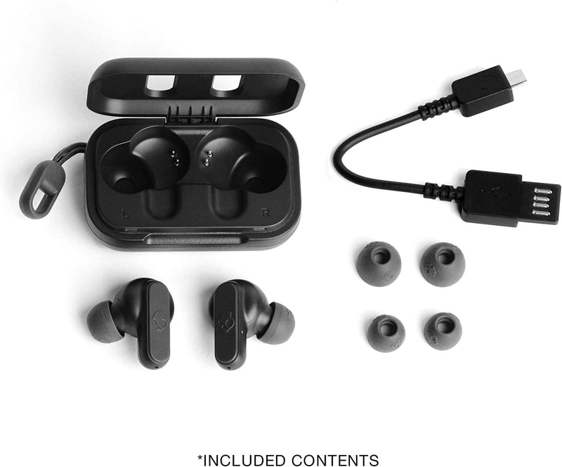 Skullcandy Dime True Wireless In-Ear Bluetooth Earbuds Compatible with iPhone and Android / Charging Case