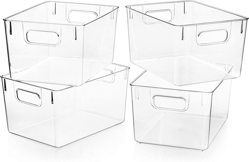 ClearSpace Plastic Storage Bins – Perfect Kitchen Organization or