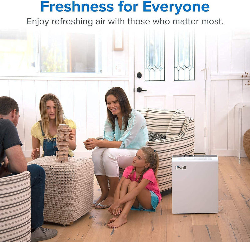 LEVOIT Air Purifiers for Large Room, Energy Star Certified, Air Cleaner with H13 True HEPA Filte
