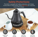 Cosori Gooseneck Electric Kettle with 5 Variable Presets, 0.8L for Pouring Over Coffee and Tea Kettle