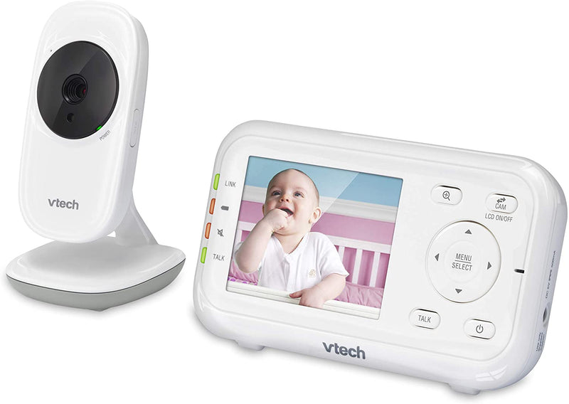 VTech VM3252 Digital Audio/Video Baby Monitor with Temperature Sensor 1 Count