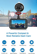 CHORTAU Dash Cam 1080P FHD 2021 Updated Car Dash Camera 3 inch Dashboard Camera with Night Vision