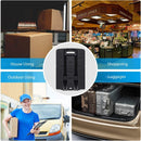 Large Folding Hand Truck 245KG/540LBS Capacity,Noiseless Wear-Resistant 6-360° Rotating Wheel Folding Trolley Luggage Cart Platform Cart for Luggage, Travel, Shopping, Auto, Moving and Office Use