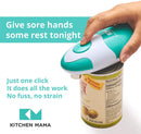 Kitchen Mama Portable Battery Powered Automatic Smooth Edge Can Opener