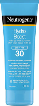 Neutrogena Hydro Boost Water Gel Face & Body Sunscreen SPF 30, 88M