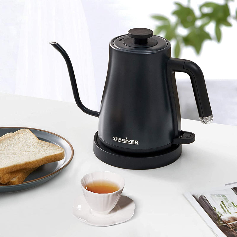 Stariver Electric Kettle Gooseneck Kettle, 1.2L Water Kettle