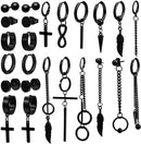 Earrings for Men/Women Stud Earrings , 24 Pcs