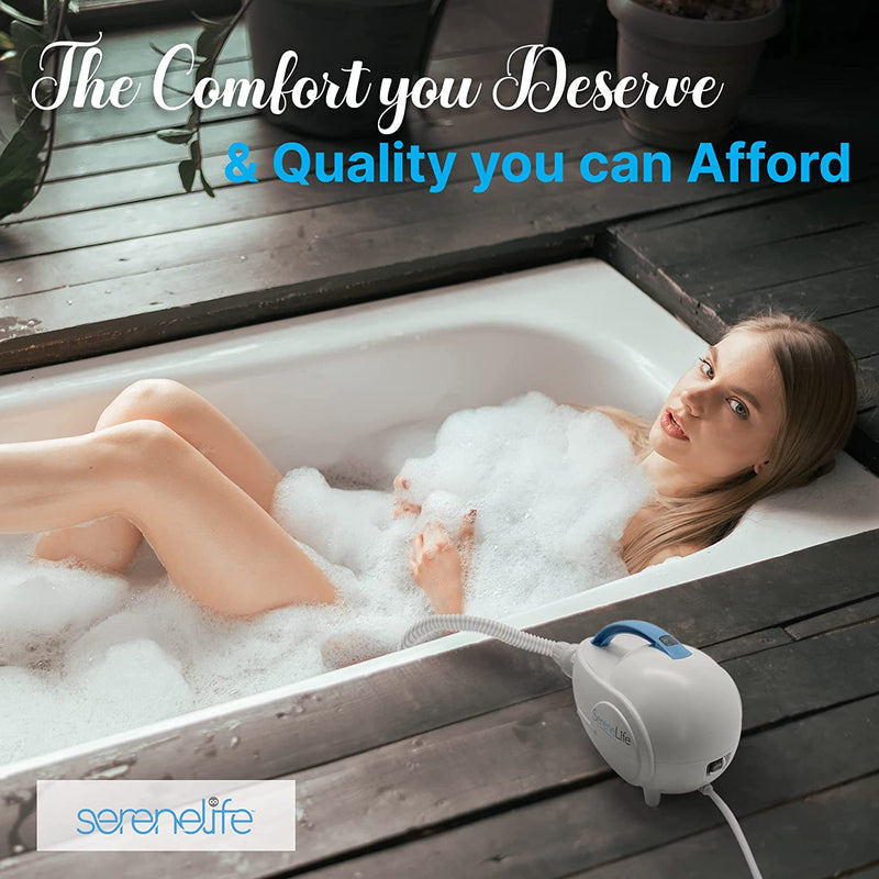 SereneLife Electric Bathtub Bubble Massage Mat