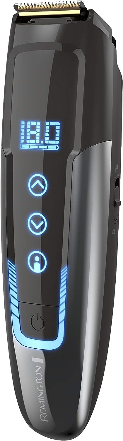 Smart Touchscreen Beard Trimmer with Memory Settings and Cordless Oper