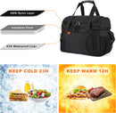 F40C4TMP Soft Cooler Bag Insulated Cooler Lunch Bag for Men Lunch Box Adult Portable Cooler Bag for Sports, Camping, Travel